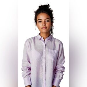 J. Crew Women’s Light Pink Casual Button-Down Shirt